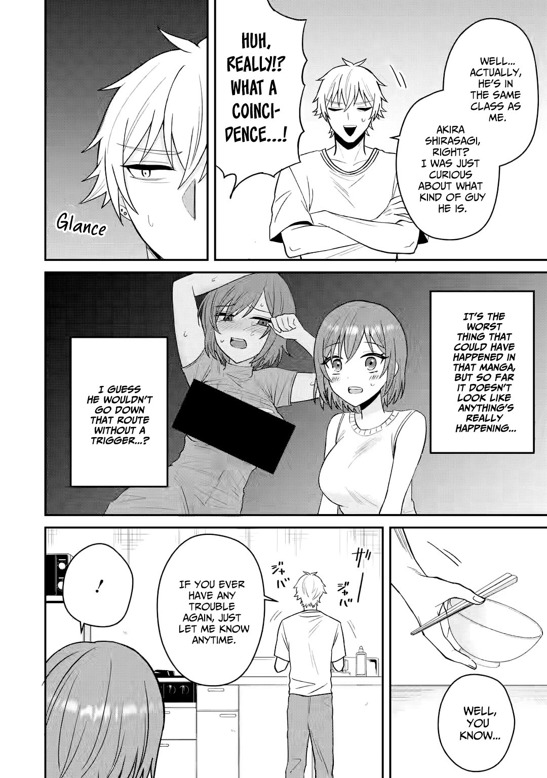 I was Reincarnated as the Scumbag from a Netorare Manga, But the Heroine is Coming on to Me, Chapter 12 image 08